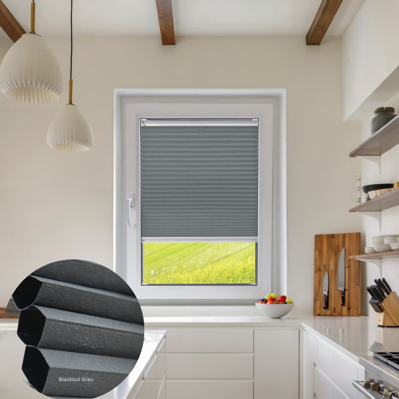 Plissee Wabenplissee Verdunklung Hitzeschutz