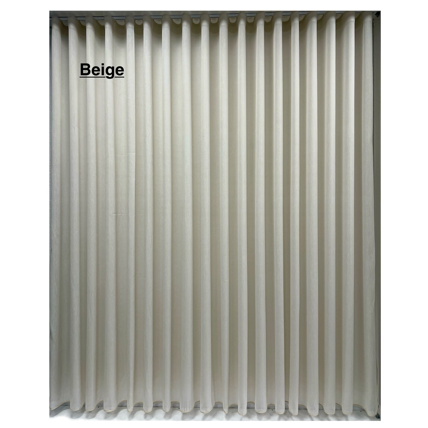 Wellengardinen Premium Stoff