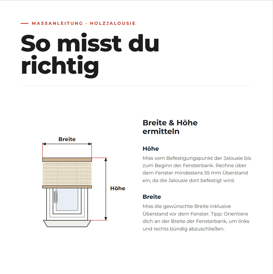 Maßanleitung