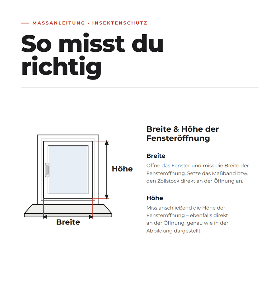 Maßanleitung