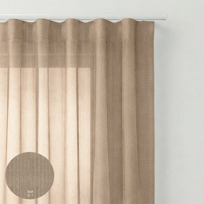 Wellengardinen Premium Stoff