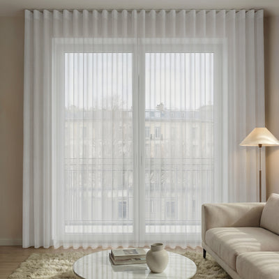 Wellengardinen nach Maß Premium Stoff